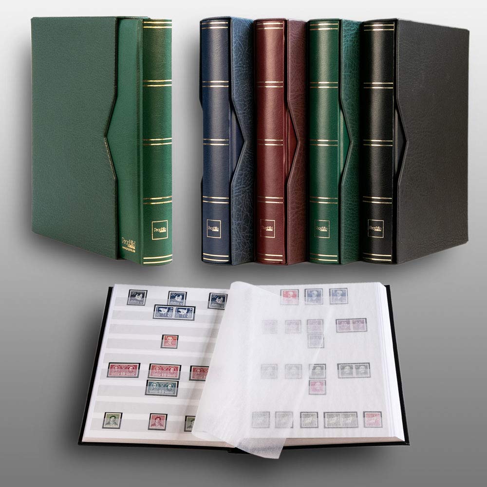 Prophila Leuchtturm classificatori 60 pagina bianco con cofanetto verde