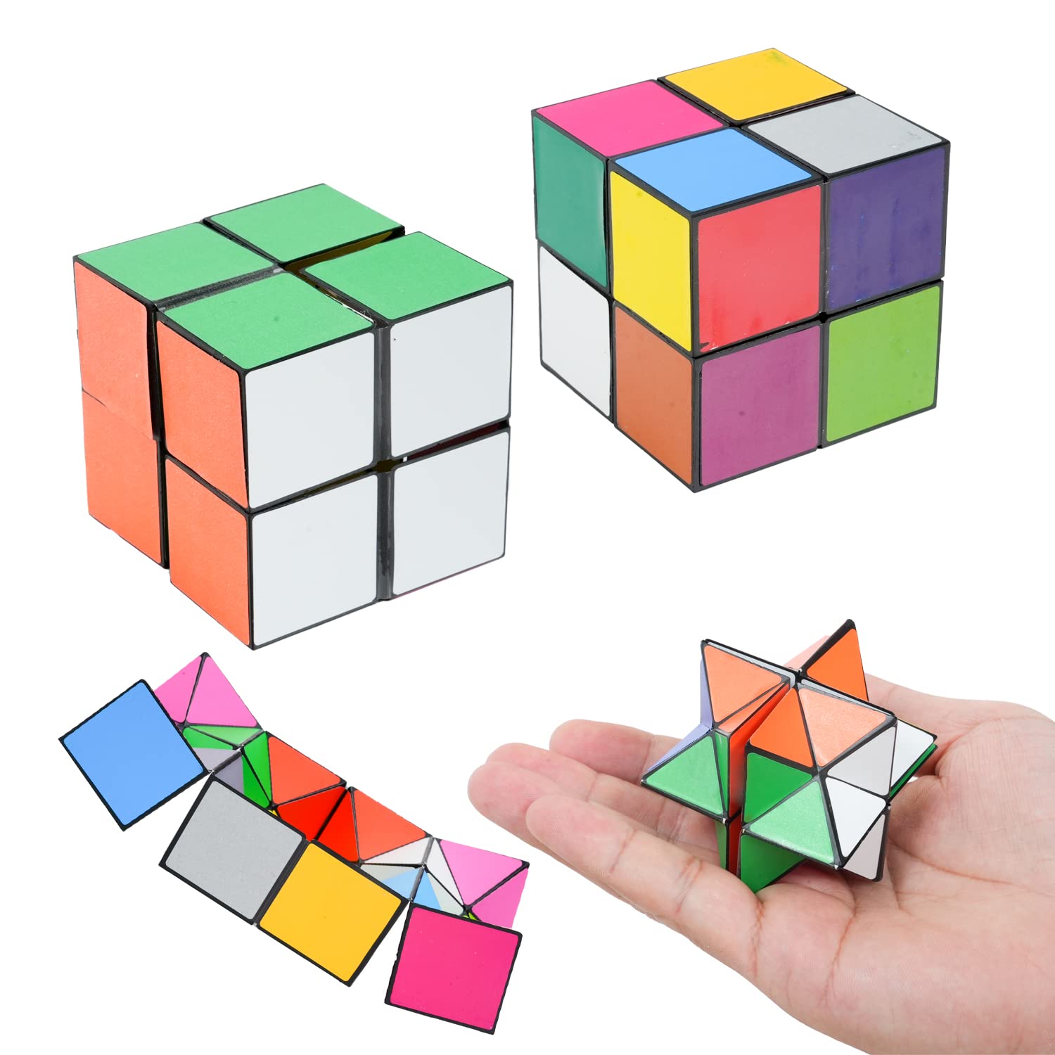 Amazon.co.jp: [fio] マジックキューブ 立体キューブ 【遊び方の日本語