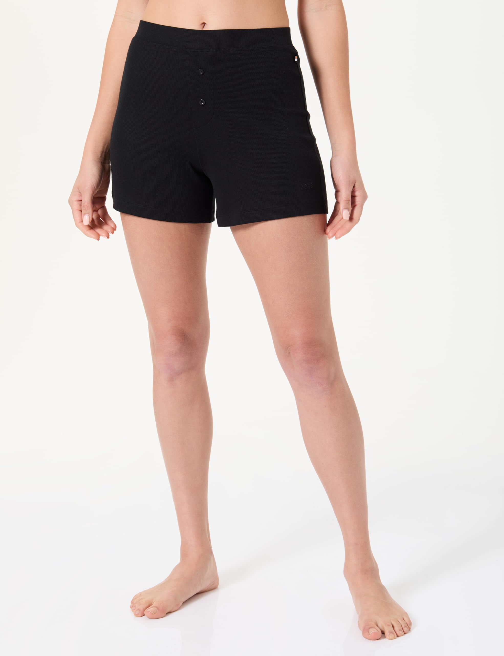 BOSS Damen Rib_Short Set 10269534 01 Pyjama_Set (2er Pack)