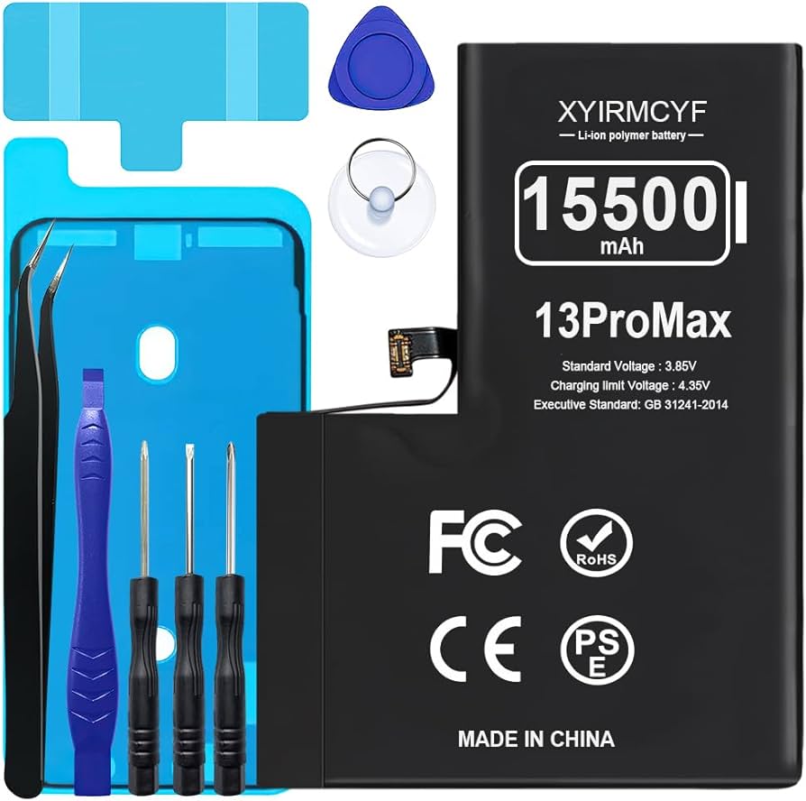 iPhone 13 Pro Max SIMフリー　新品バッテリー Amazon.com: SHENMZ Battery for iPhone 13 Pro Max, (2025 New
