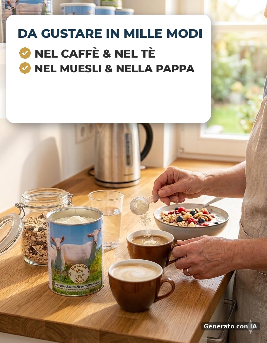 Golden Goat Latte di Capra in Polvere 3x 400g – Nuova Zelanda
