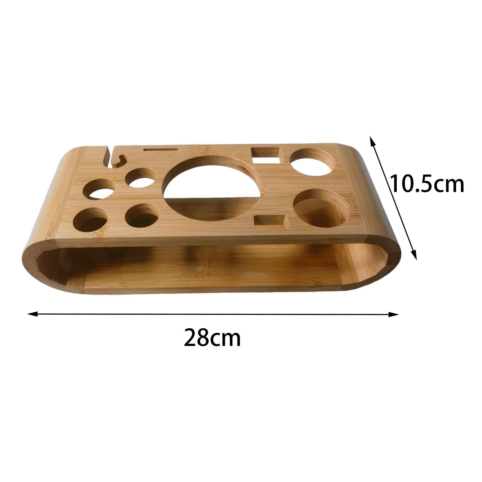 Cocktail Shaker Wooden Rack Bar Tool Practical Fitments Barware Bottle Rack Bartending Tool Stand for Beginners Bar Camping