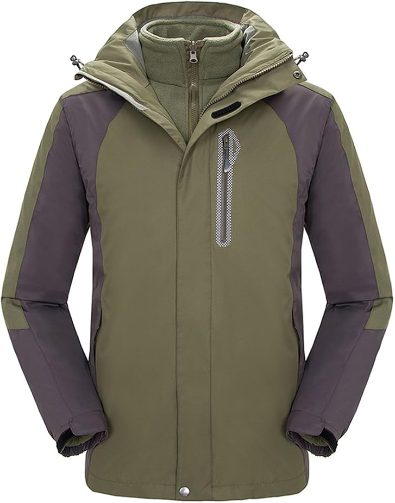 Topway Mens 3in1 Fleece Inner Jacket Hiking Skiing Camping Coat Sports