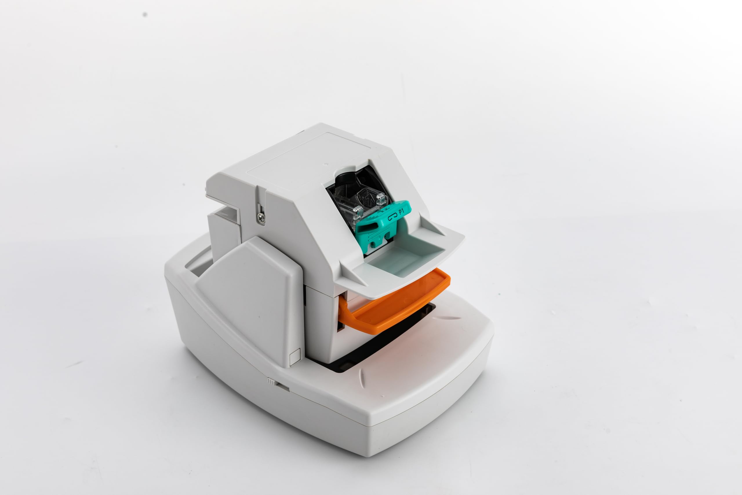 Grapadora eléctrica de mesa en diseño robusto, grapadora eléctrica