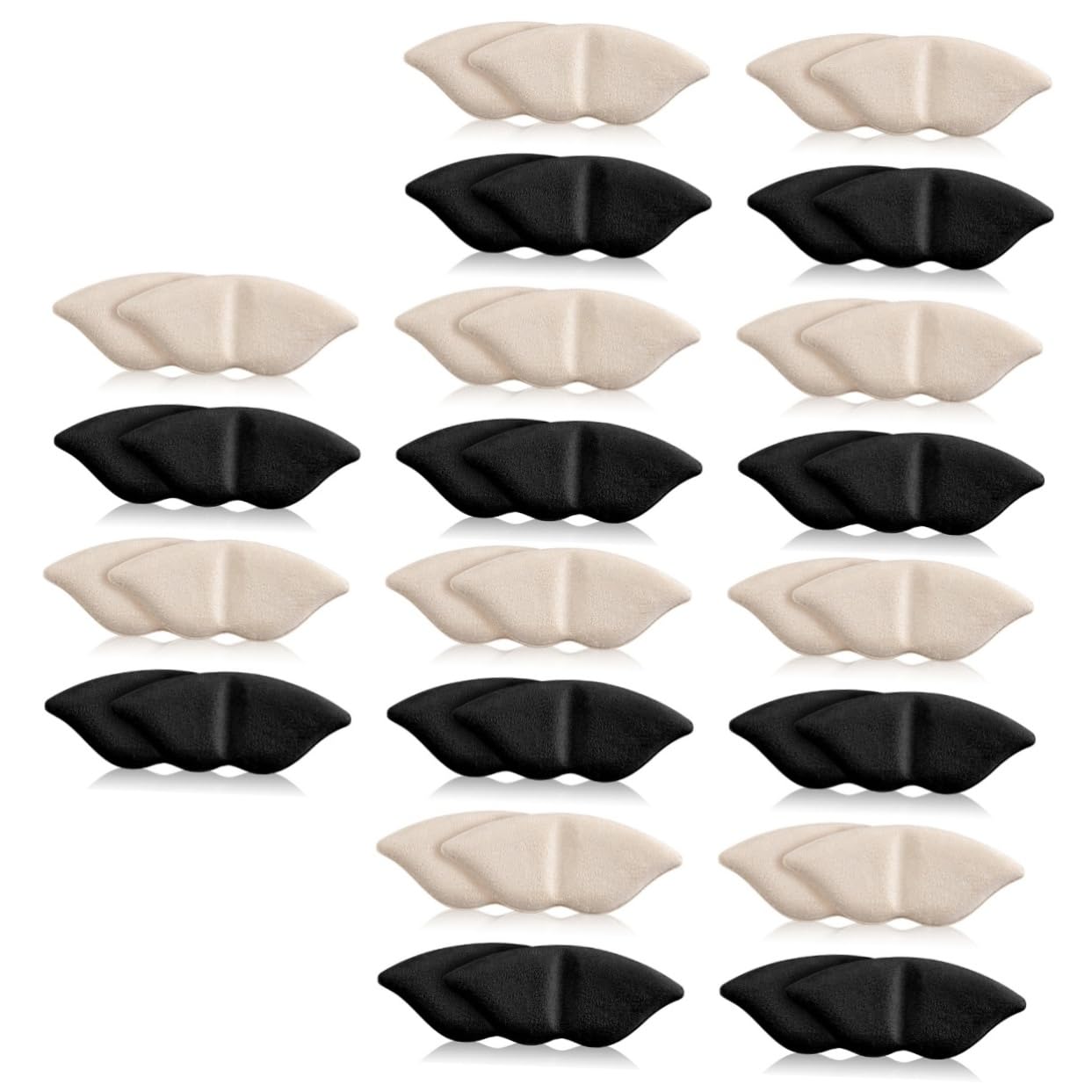 20paare Fersenpolster Für High Heels Selbstklebende Schutzauflagen Für Damen Atmungsaktive Und Rutschfeste Einlagen Hautfarben Für Optimalen Komfort Und Blasenprävention Beim