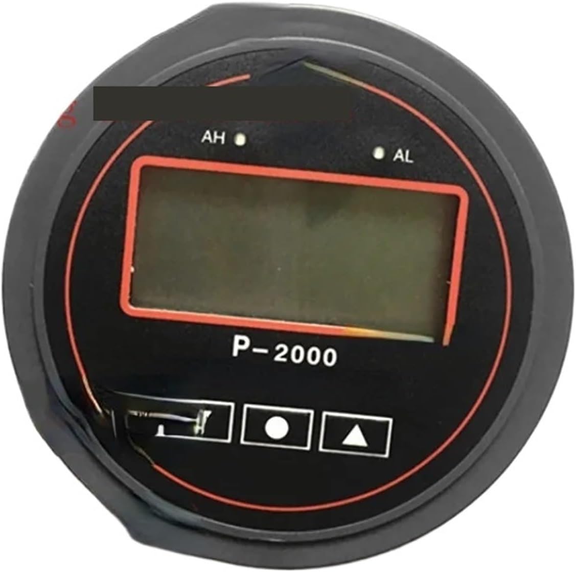 Gauge Purified Gas Air Sensor Micro Differential Pressure Gauge Transmitter Digital Display Alarm(Battery Type)