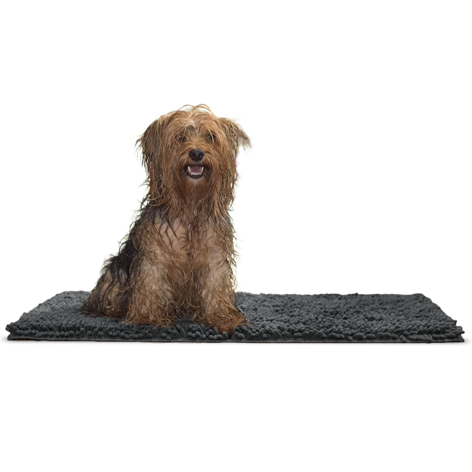 Amazon | Furhaven 76.2 cm x 53.3 cm 高吸収性犬用ドアマット 泥
