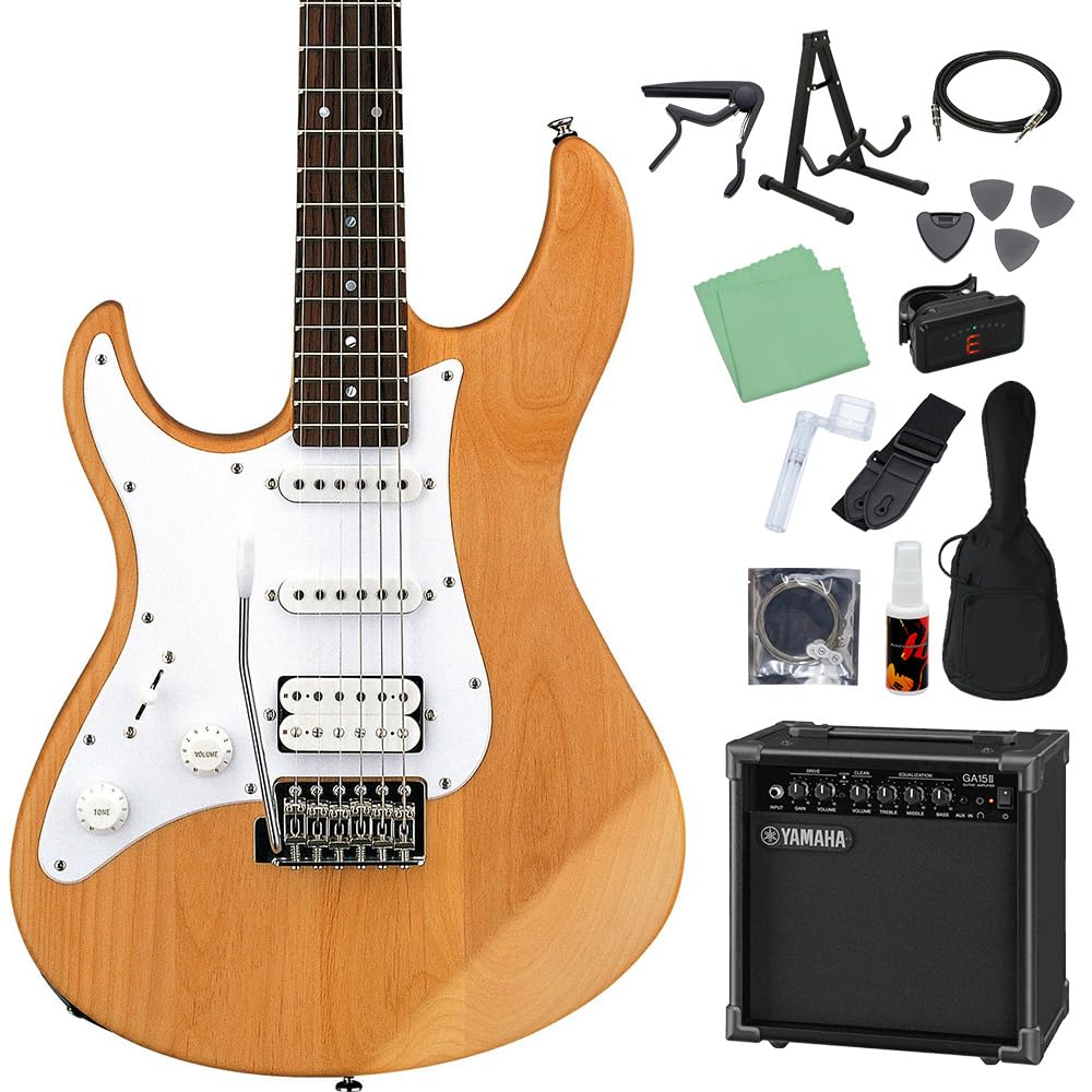 Amazon | YAMAHA ヤマハ PACIFICA112JL YNS エレキギター初心者14点 
