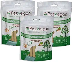 Dental Care Maça Espinafre Menta 150g Petisco 3 Unidades