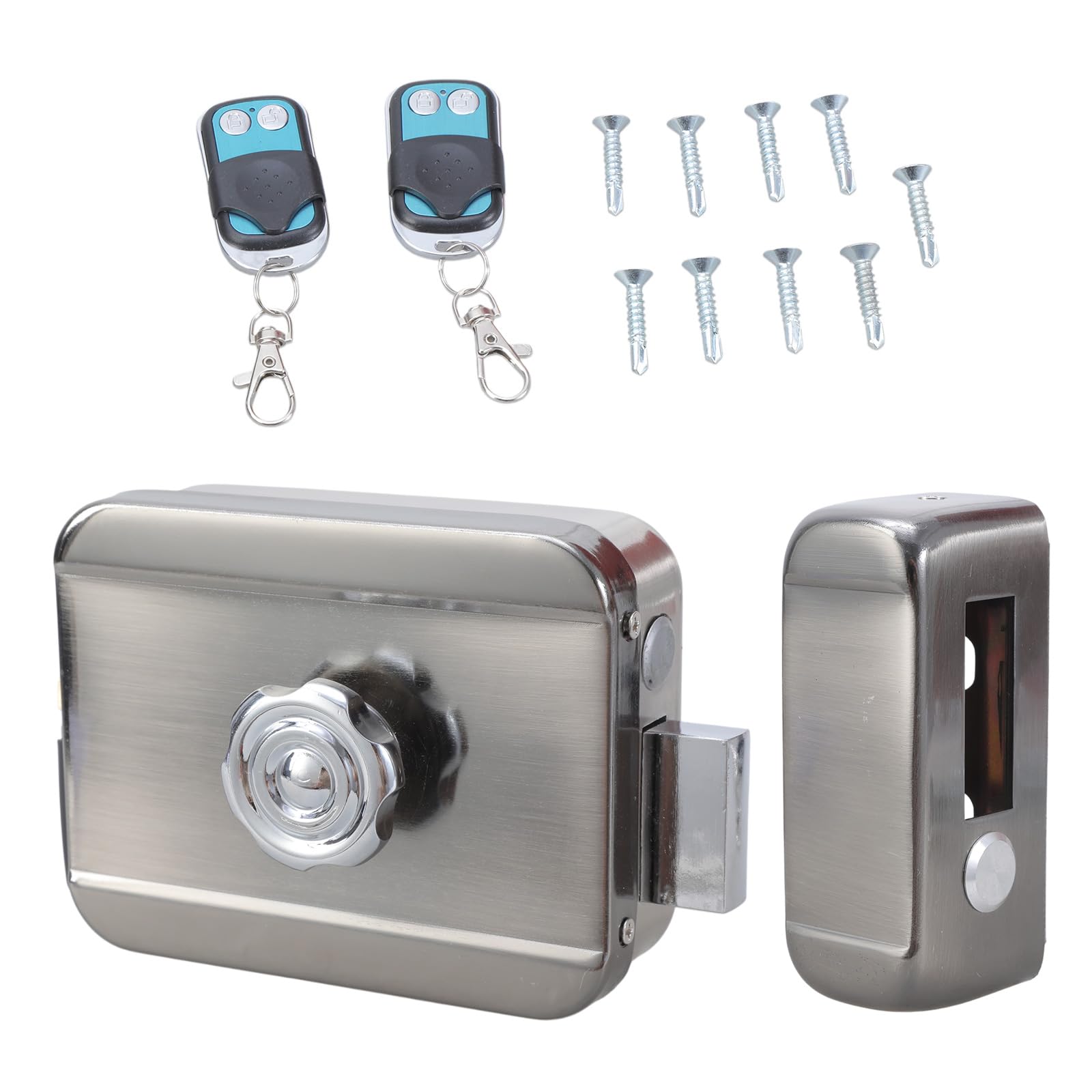 Puerta con mando a distancia invisible inteligente para control de aplicación y seguridad sin llave