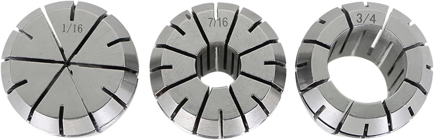14PCS ER32 1/16 Inch-3/4 Inch Steel Spring Collet Set Fit for CNC Milling Chuck Lathe Tool Holder
