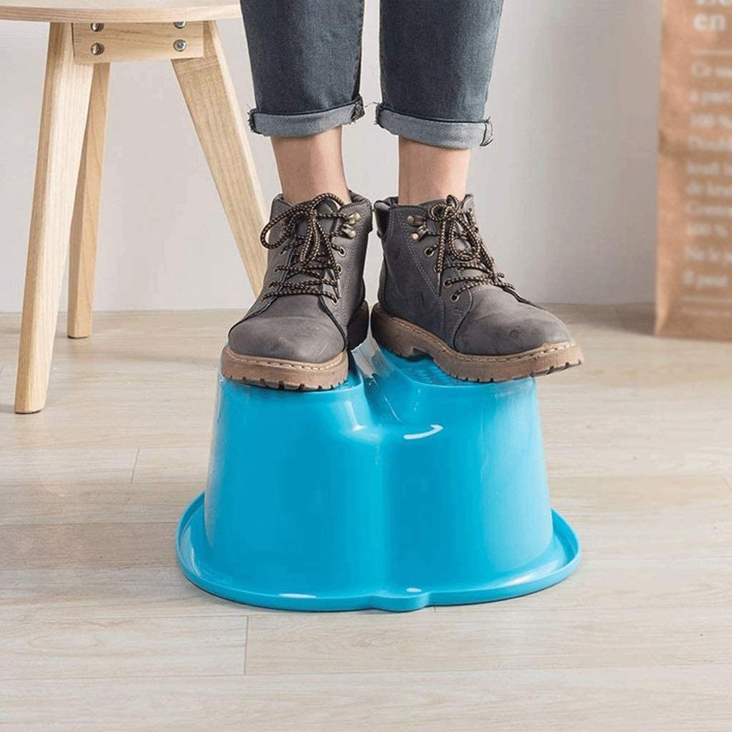 Fußbad mit Wärme |Vibrationsmassage, Acu-Node-Oberfläche, Wärmeerhaltung |Verbessert die Durchblutung und beruhigt müde Muskeln. Wanne zur einfachen Aufbewahrung (Farbe: C) (C), Fußbadewanne Present