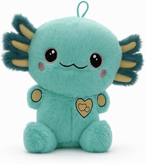 Landahl & Baumann Axolotl Cuddly Toy 22 cm - Super Soft Plush Toy for Children, Cute Stuffed Toy as an Ideal Gift Idea, Cuddly Toy for Girls and Boys