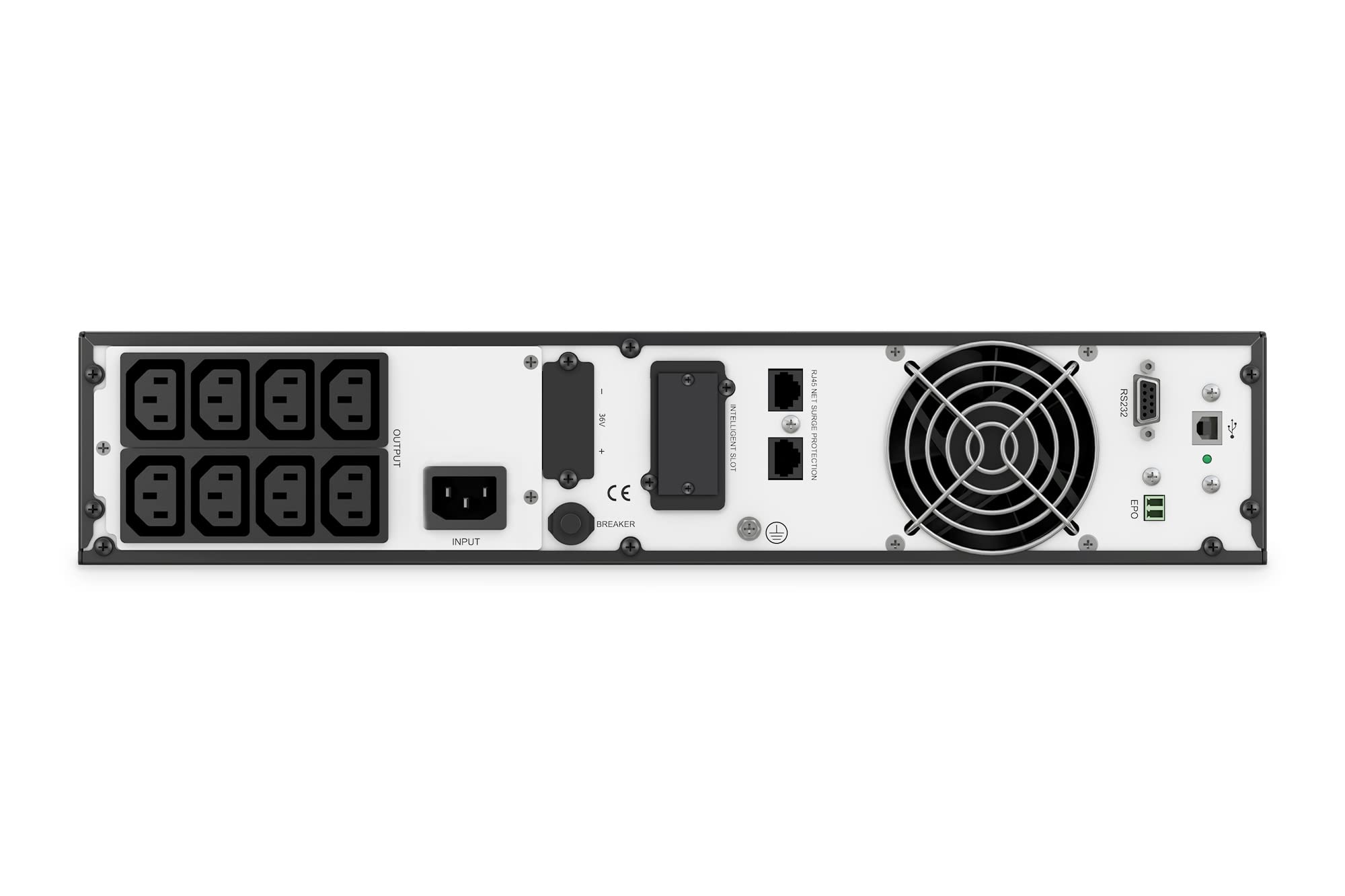 Digitus DN-170094 - Usv (in Rack Montierbar/extern) - Wechselstrom 208/220/230/240 V - 2500 Watt - 1500 Va - 1-Phasig - 3 X Batterie - 9 Ah - 9 Ah -