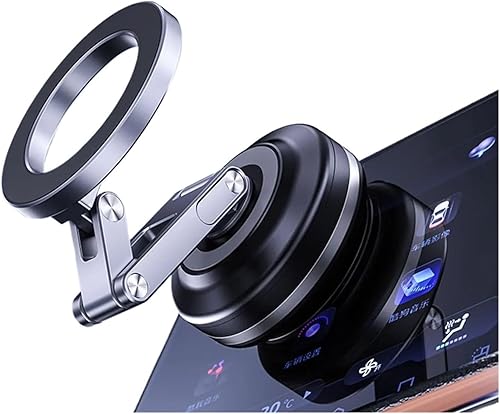 Miniatura 2 de Soporte de teléfono plegable de aluminio para coche, succión antideslizante, a prueba de golpes