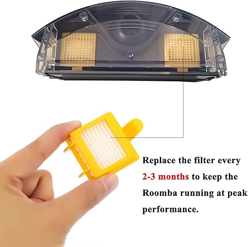 Miniatura 5 de Filtro Hepa para iRobot Roomba 700 Series 760 770 780 - Incluye 20 filtros