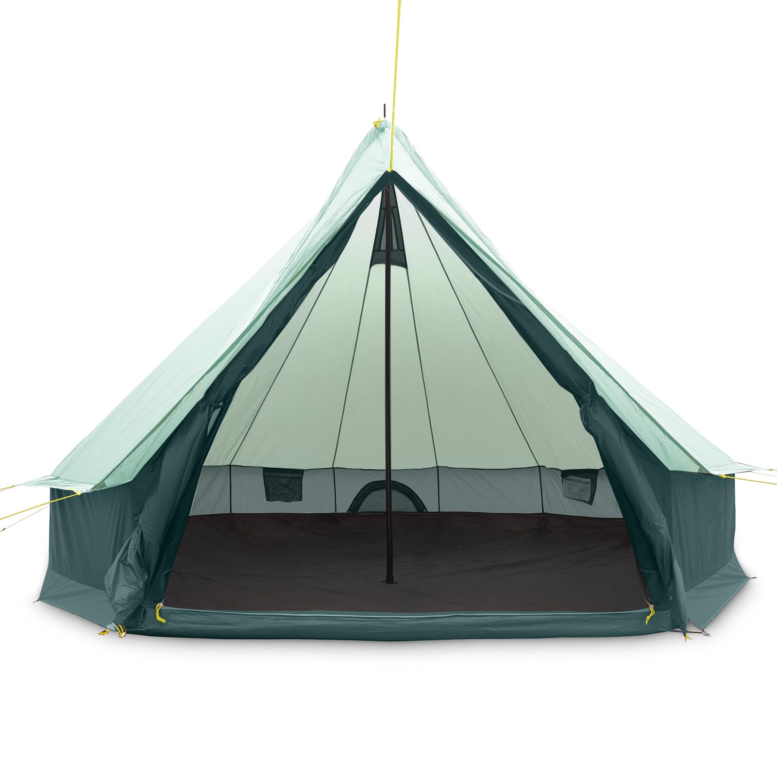 qeedo Bell Tipi - Tienda de campaña para Grupos o familias (tamaños 6, 8, 10, 12 Personas)