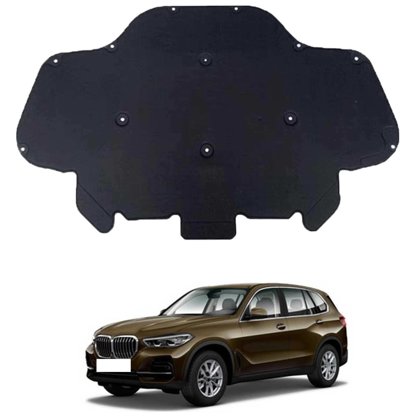 Tapis insonorisant capot BMW X5 G05 isolation phonique et thermique moteur 51487189921
