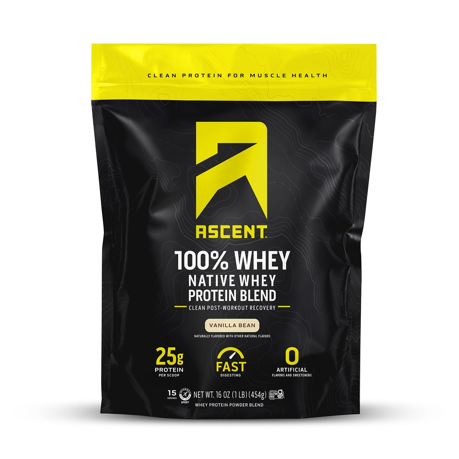 Ascent 100% Whey Protein Powder