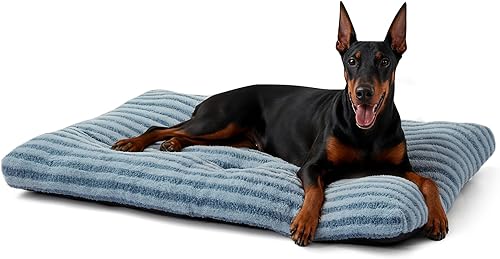 Miniatura 25 de FURTIME Cama Lavable para Perros de Tamaño Grande, Camas de Jaula para Perros de Lujo, Almohada Cómoda y Esponjosa para Perros, Alfombrilla