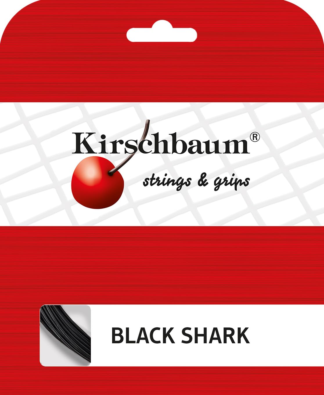 Kirschbaum Shark String Set - Black, 1.25 mm