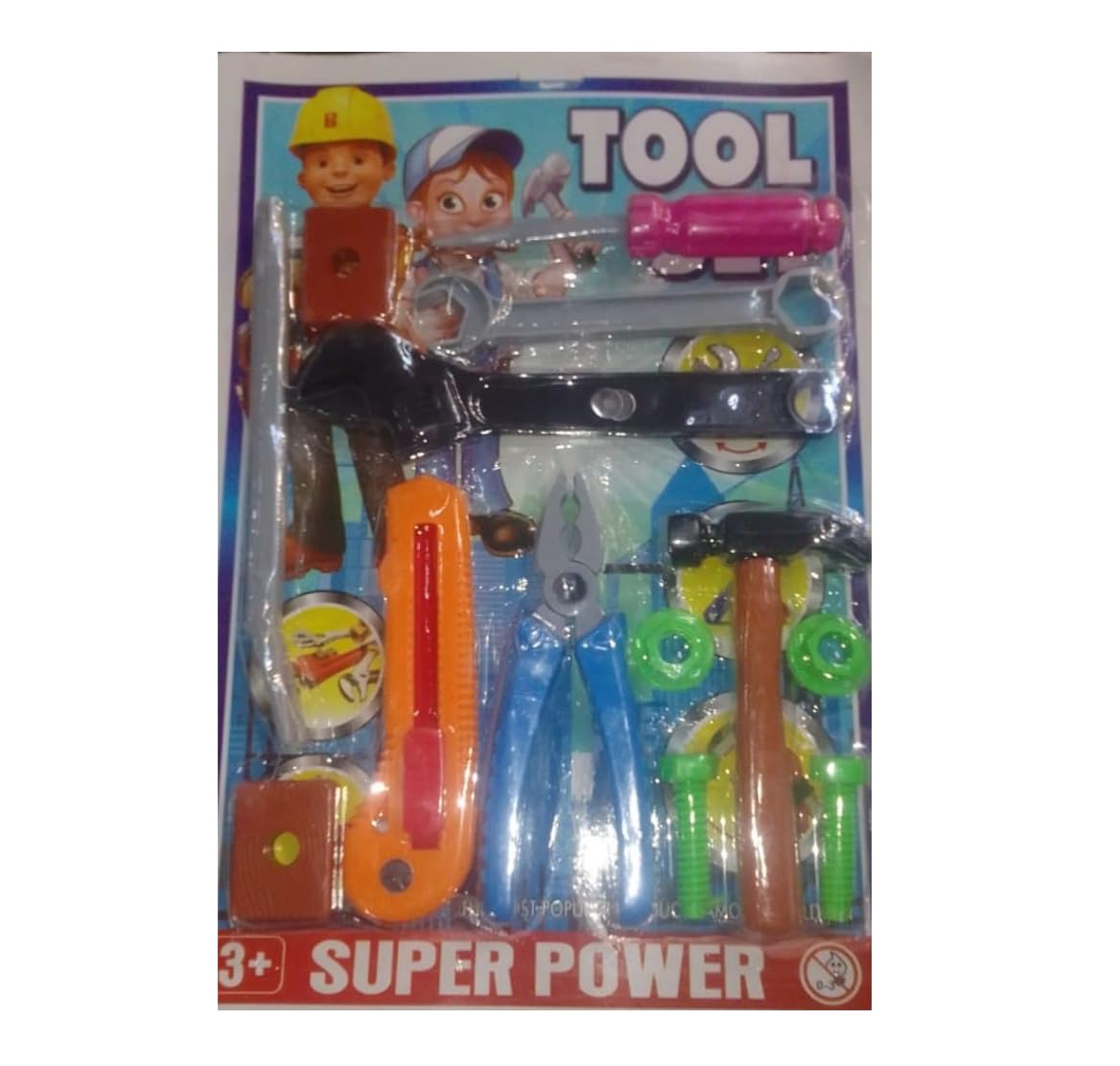 R Singh Enterprise Plastic 10 Pieces Pretend Role Play Realistic Design Construction Tools Toys for Kids (B0CTJRNNLF) Amazon Price History, Amazon Price Tracker