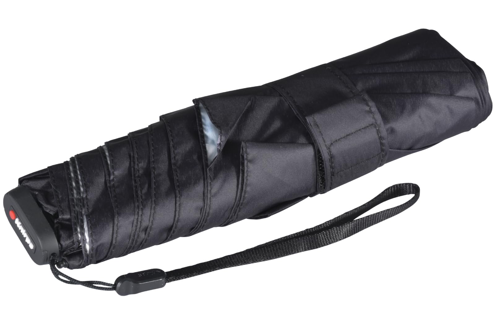 Ombrello tascabile Knirps Ultra US.050 Slim Manual - Ultra leggero e piatto - Resistente alle tempeste - Antivento - 21 cm