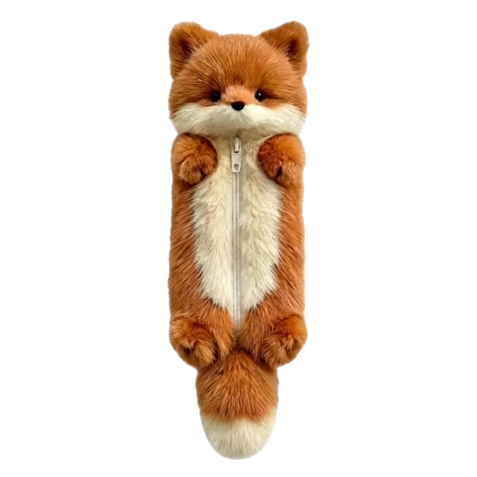 Pencil Case with Zipper Portable Pen Cases Large Capacity Cute Cartoon Animal Pencil Pouch for Students School Supplies Stationery Organizing