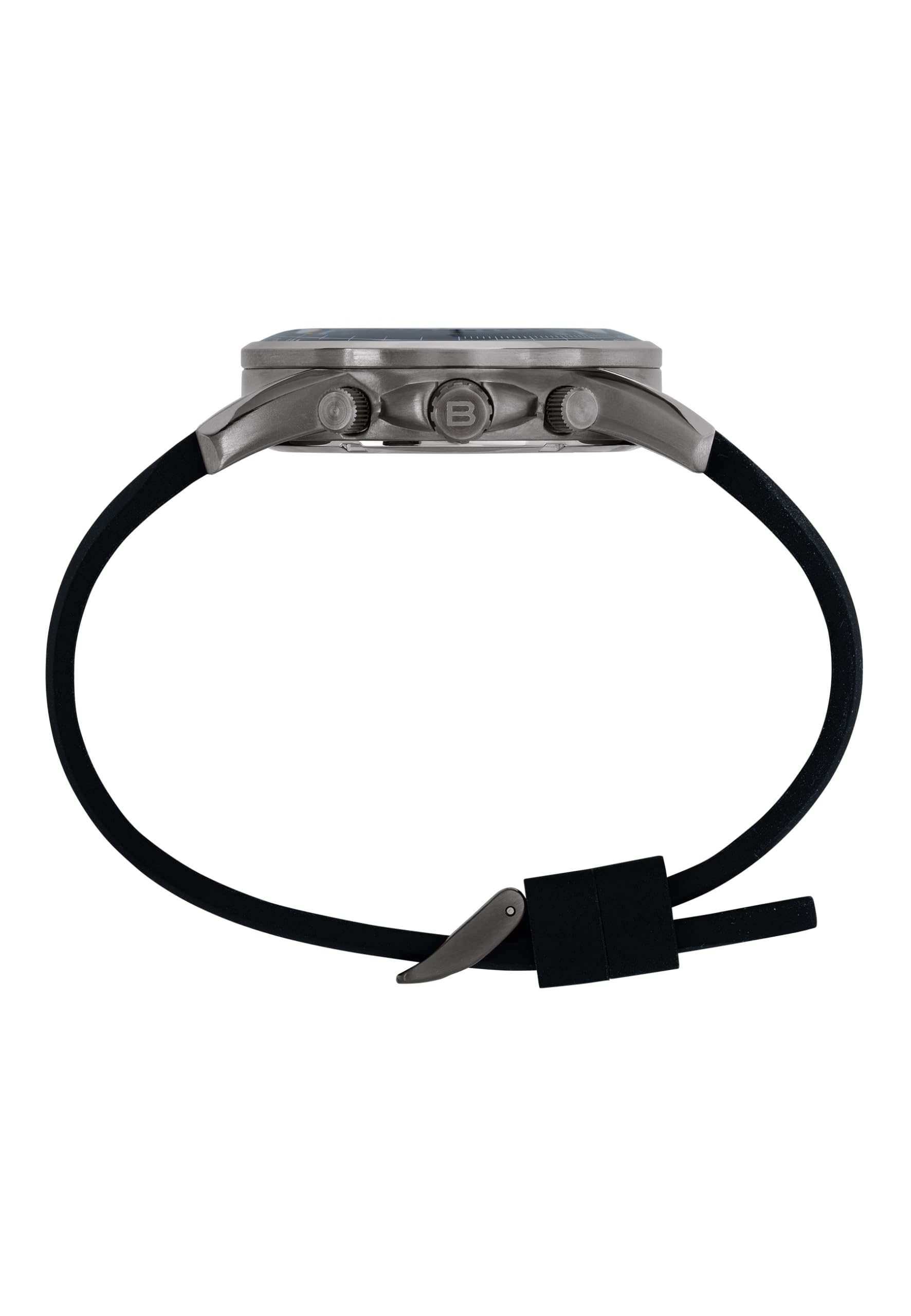 Breil Orologio Uomo, Bracciale in Silicone, Cassa 43 cm | Collezione POLIZIA DI STATO, Movimento Quarzo Analogico, Resistente all'acqua 100 metri, Idee regalo Uomo