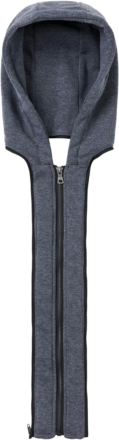 HOOD CREW Men's Faux Leather Hooded Jacket Motorcycle Jackets Water Repellent Windproof PU Moto Vintage Bomber Hoodie Coats - Image 6