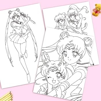 Amazon.co.jp: 美少女戦士セーラームーン 塗り絵 手描き本 ぬりえ帖 Amazon.co.jp: 美少女戦士セーラームーン 塗り絵 手描き本 ぬりえ帖