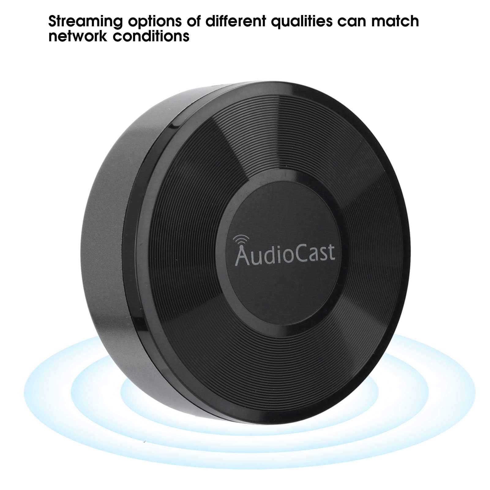 Mini Airplay 2 Streamer Muzyczny-Audiocast WiFi Bezprzewodowy Odtwarzacz Muzyczny-Odbiornik Audio Wi-Fi Audio Muzyka do Systemu Głośników dla Android/OS