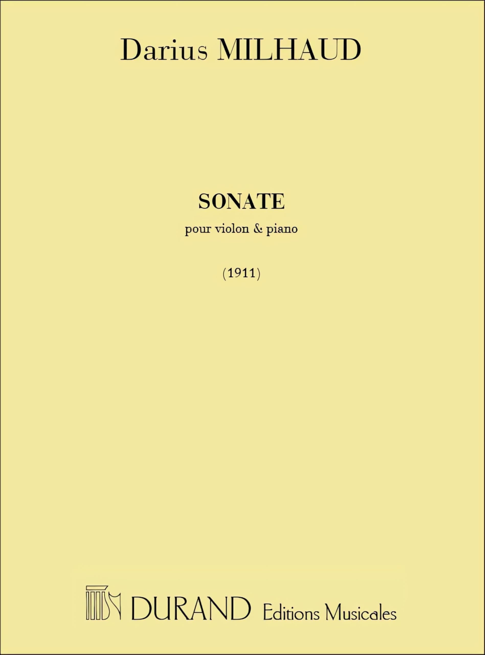 Sonate N 1 Violon-Piano pour sublimer vos concerts de musique de chambre