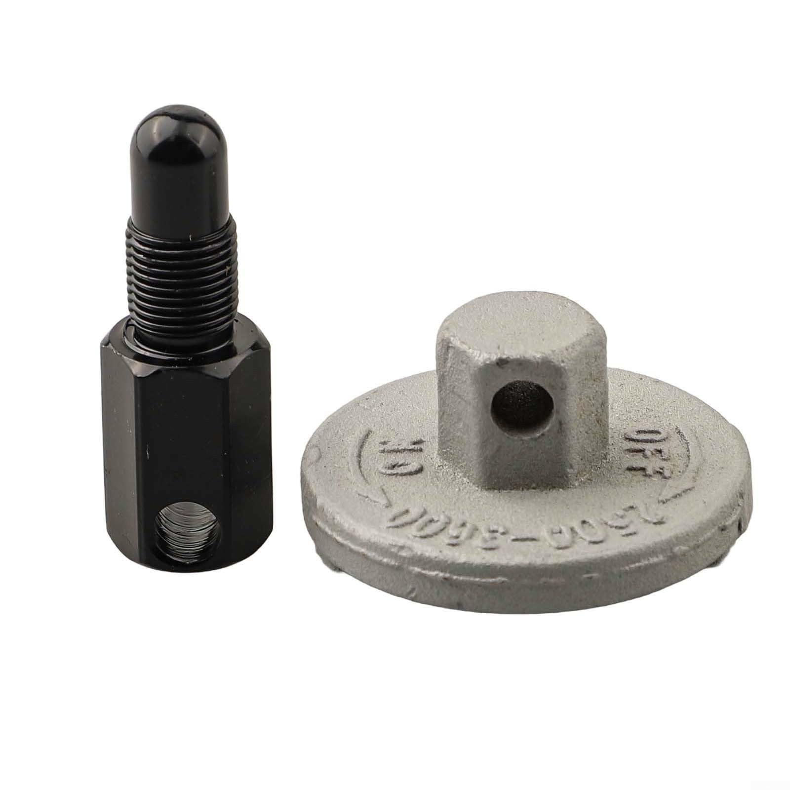 Chiave di riparazione per motosega per modelli 52/58/2500, strumento di arresto del pistone da 14 mm con compatibilità con volano della frizione 25, set di attrezzi per lo smontaggio della