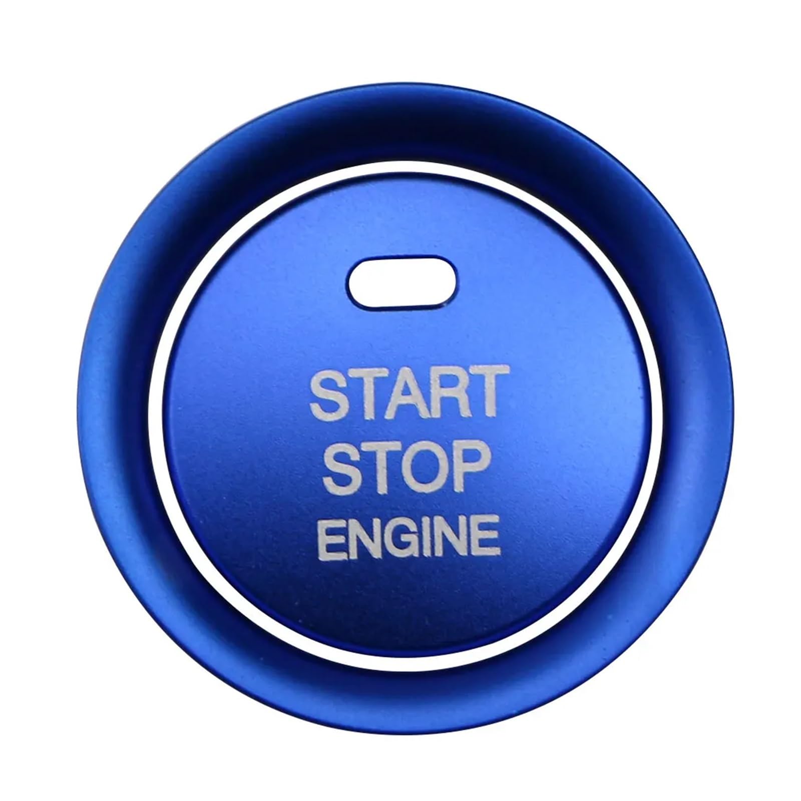 Interior Trim for Mazda CX5 CX3 CX4 Cx-3 3 6 for Axela for Atenza Car Engine Start Stop Switch Button Ignition Key Ring Cover Sticker Cover Trim Sticker(Blue)
