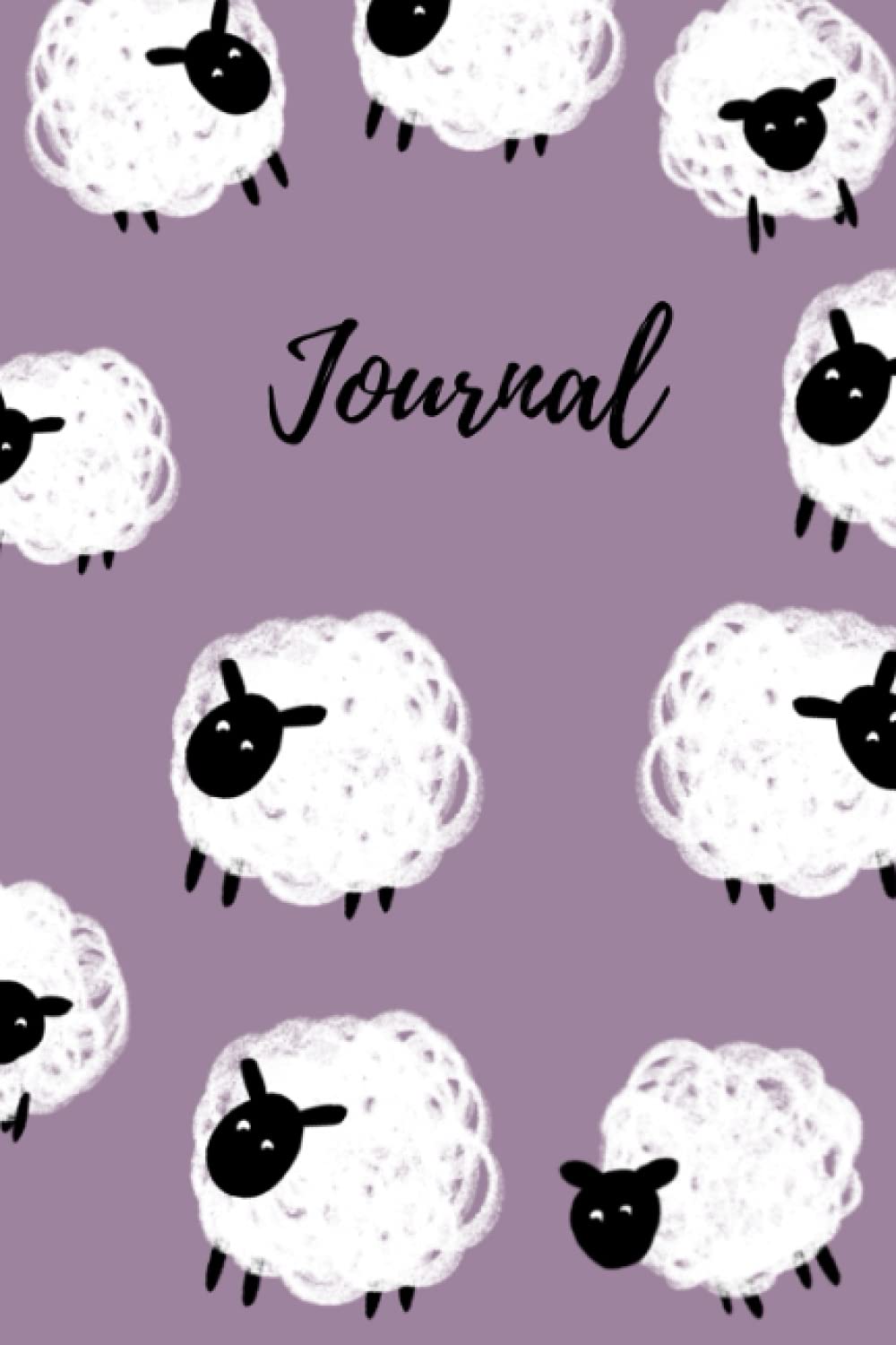 Journal: A beautiful, blank lined handy journal with sheep
