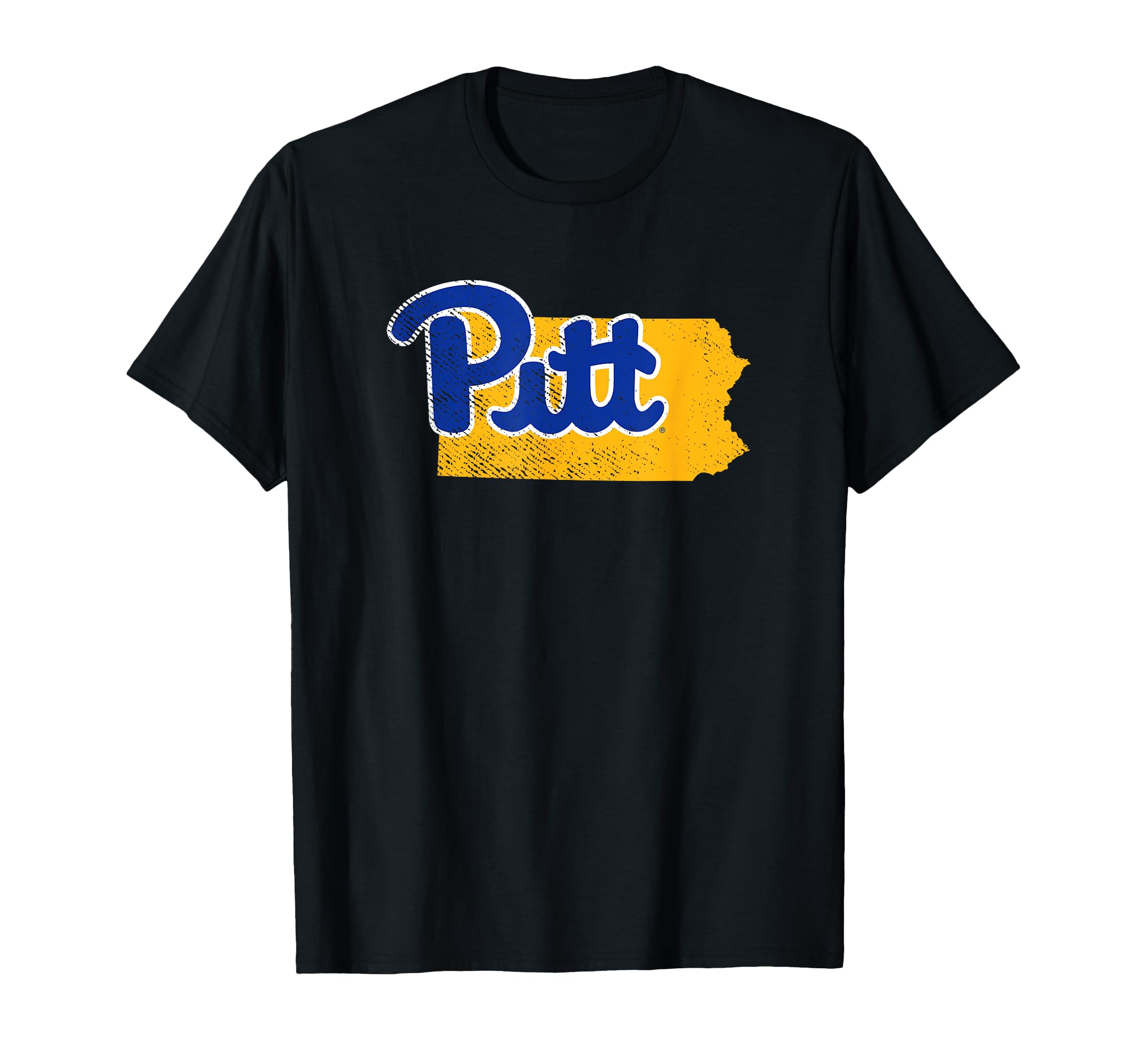 University of Pittsburgh Panthers State Shape T-Shirt