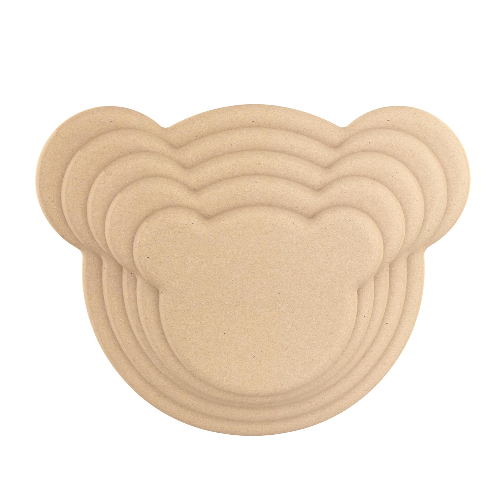ORIISIN Pottery Molds for Handbuilding, 5 Pcs Pottery Forms, Pottery Molds for Clay, Ceramic Molds Slump Molds for Pottery, Plate Pottery Forming Molds