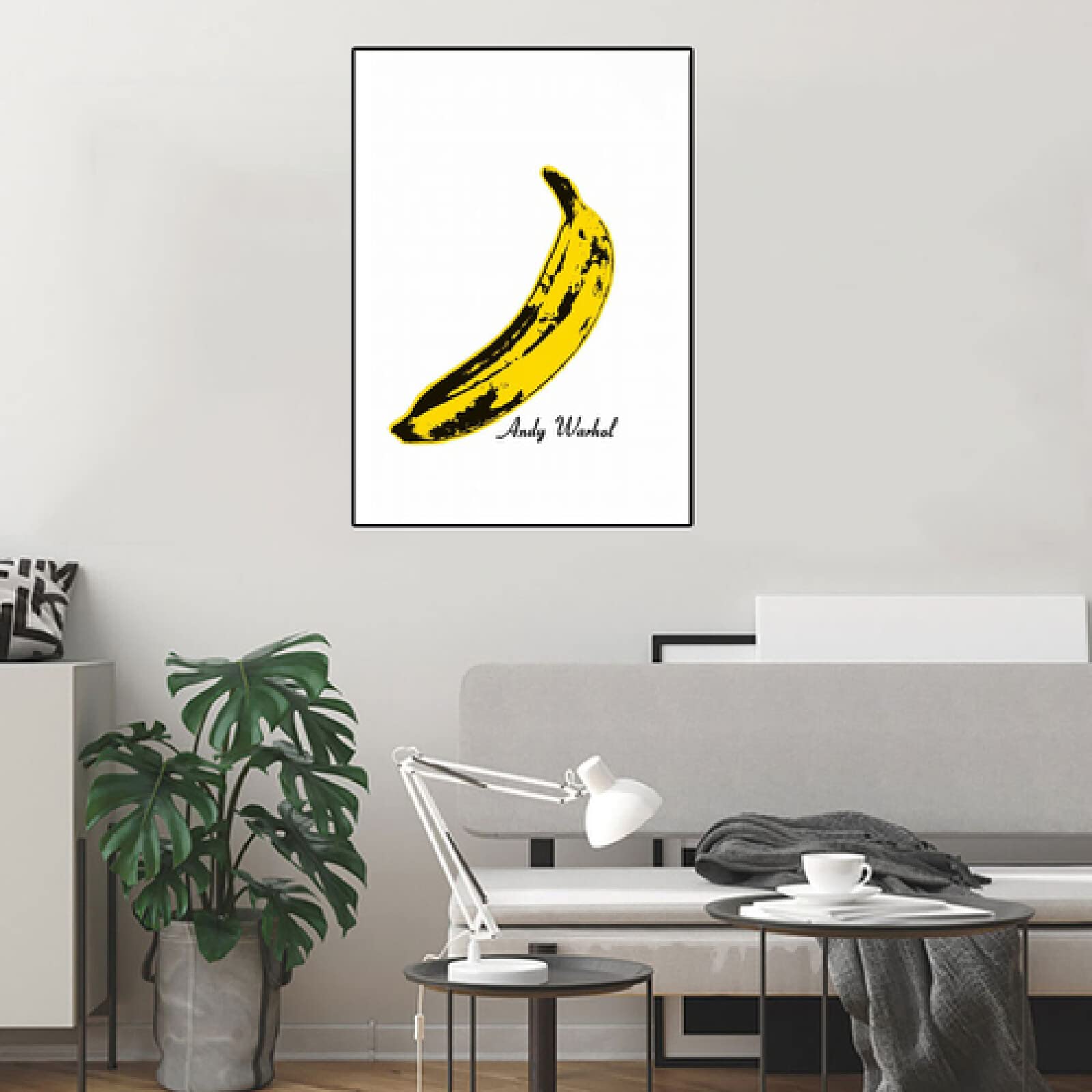 Amazon.com: Andy Warhol Banana Poster Abstract Fruit Art Prints