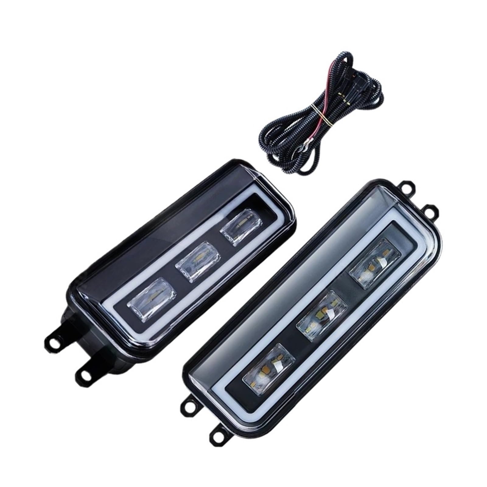 Para Toyota Para Tacoma 2024-2025, Para Sequoia 2023, Para Tundra 2022 Y Para 4 Runner 2025 Luces LED Circulación Diurna Faros Antiniebla DRL 2 En 1