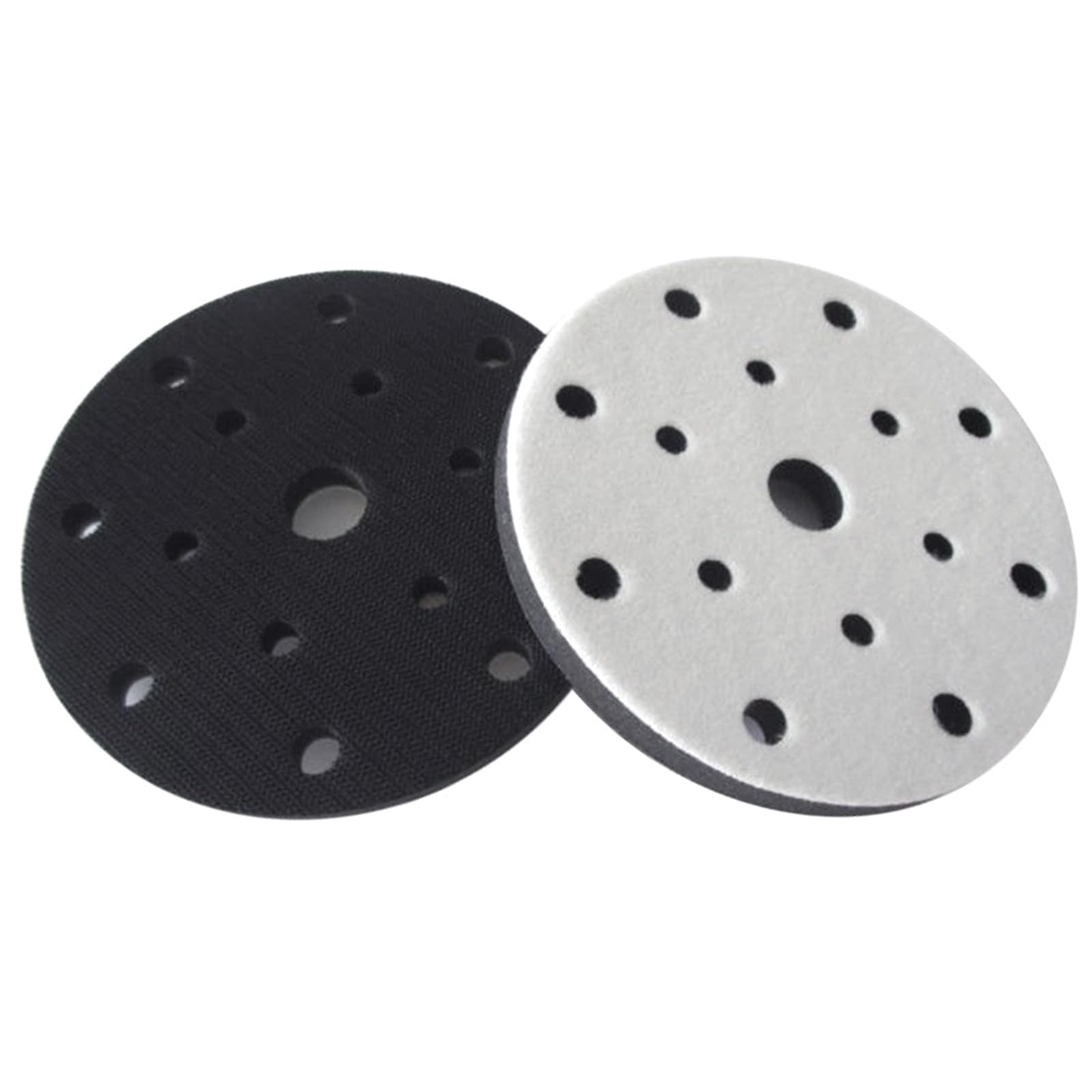 150mm Shock-Absorbing Hook Loop Sanding Pad, Damping for Automotive & Furniture Finishing Tools Soft Sponge Interfaces Pad