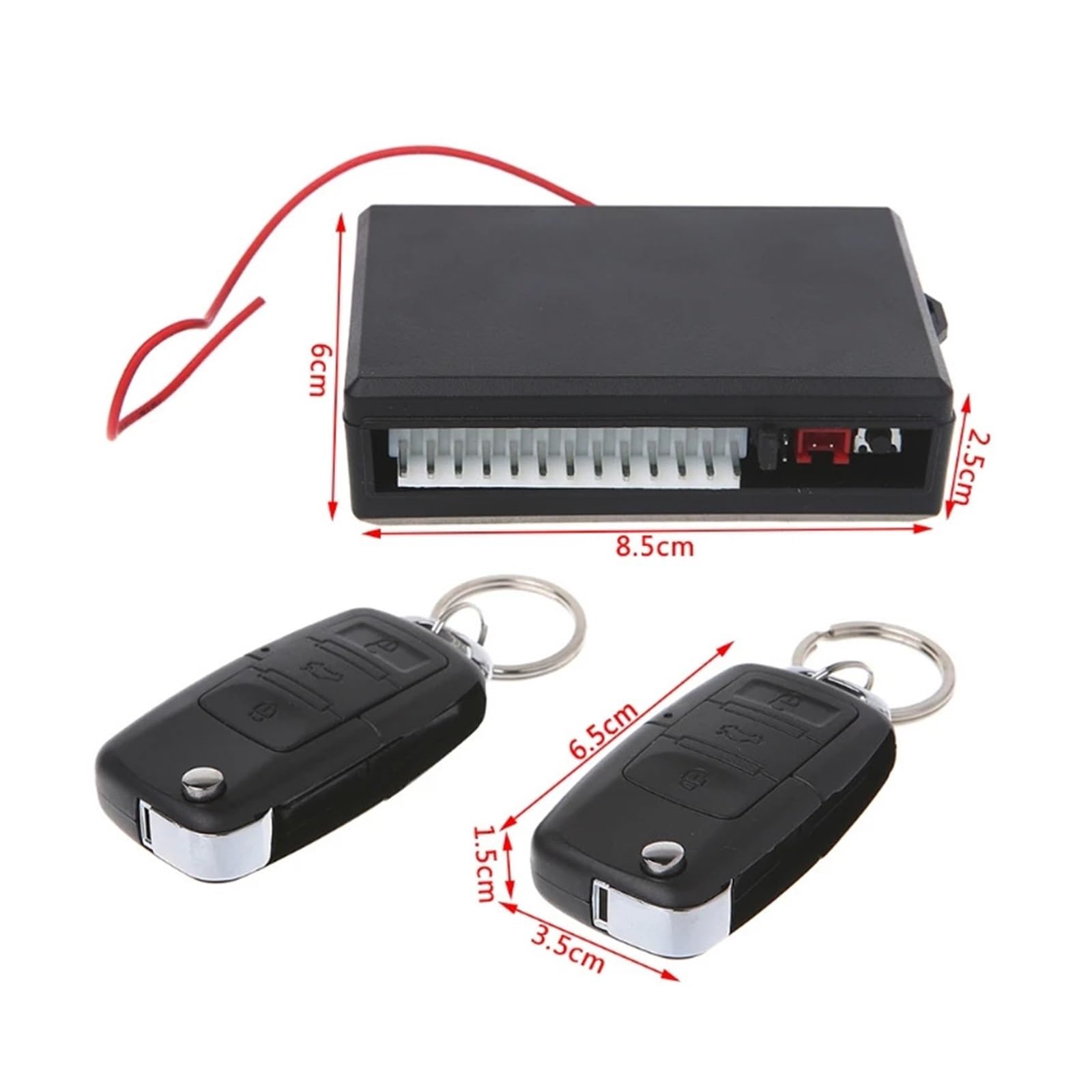 Alarma del Sistema De Entrada Sin Llave con Bloqueo Puerta Central Control Remoto Universal For Automóvil