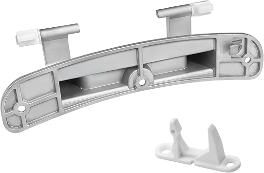 Upgraded 134550800 Washer Door Hinge with Bushings 131763310 Door Striker Kit, Replacement for Frigidaire Electrolux Kenmore, Crosley Affinity Washing Machine Replaces 1191162, AP3886714, PS1152380