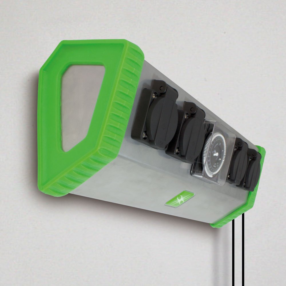 LUMii 26 A Schütz-Timer mit 4 Steckdosen