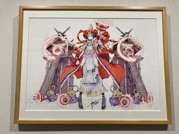 Amazon.co.jp: モンスト展 複製原画 卑弥呼 武井宏之 シャーマンキング