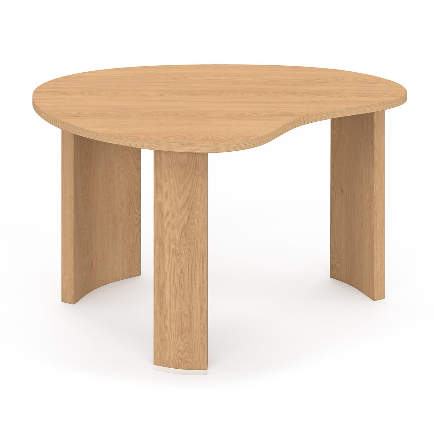 IDMarket Coline 70/50 - Mesa baja nido (2 unidades, madera de haya)