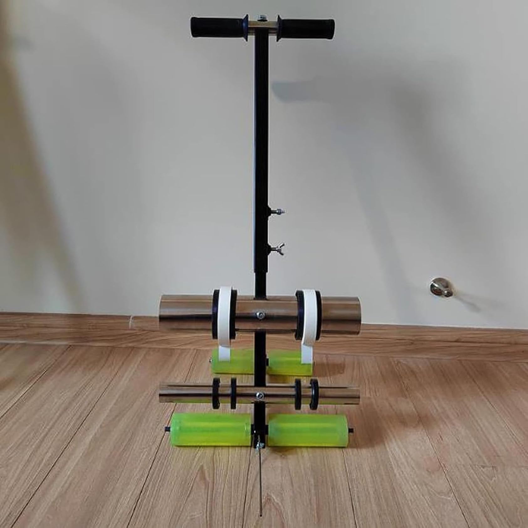 Court Line - Kit de máquina de cinta para baloncesto y calzadas, de mano y empujable con rodillo de cinta de marcado para marcar fácilmente la línea, equipo de campo deportivo