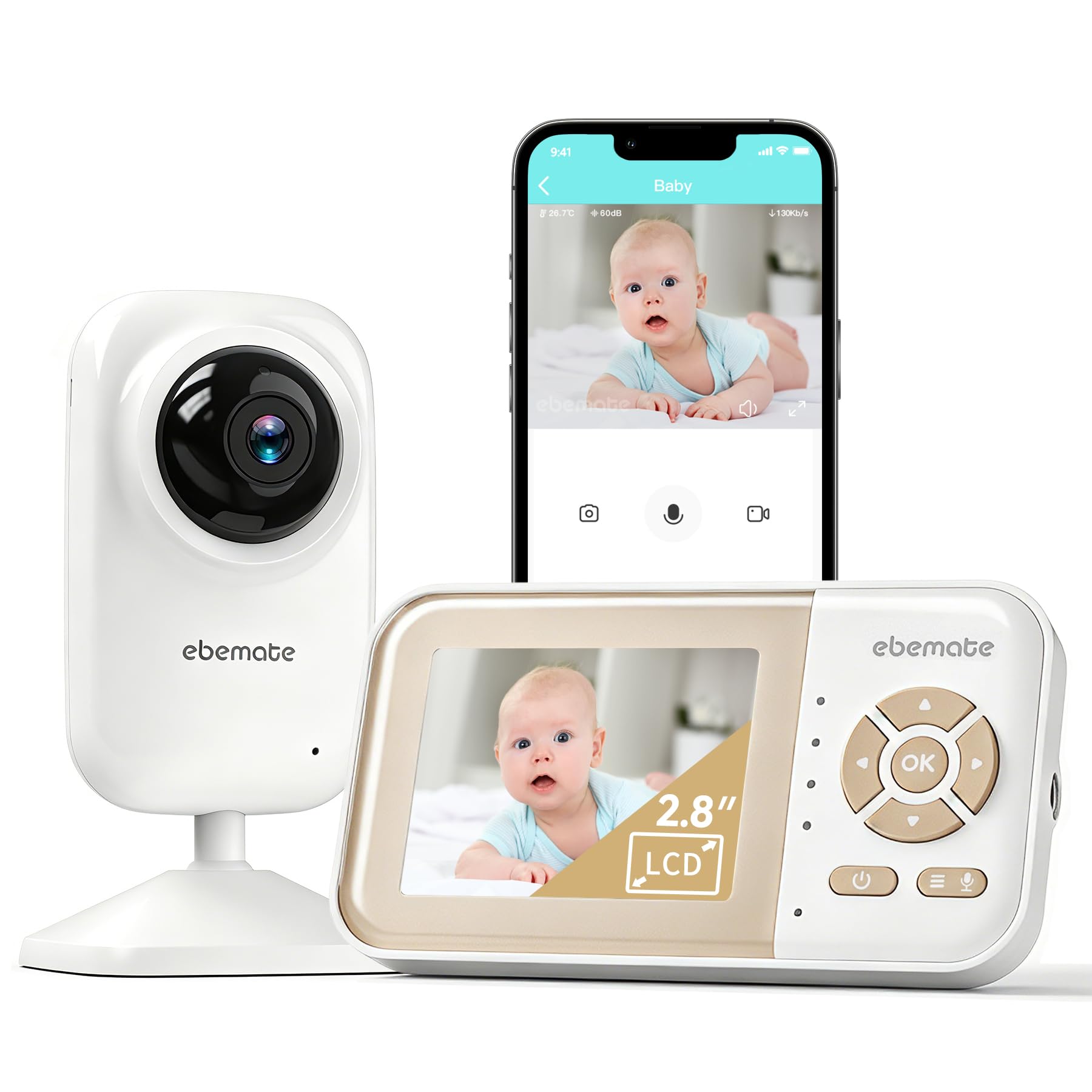 ebemate 2.8 Baby Monitor