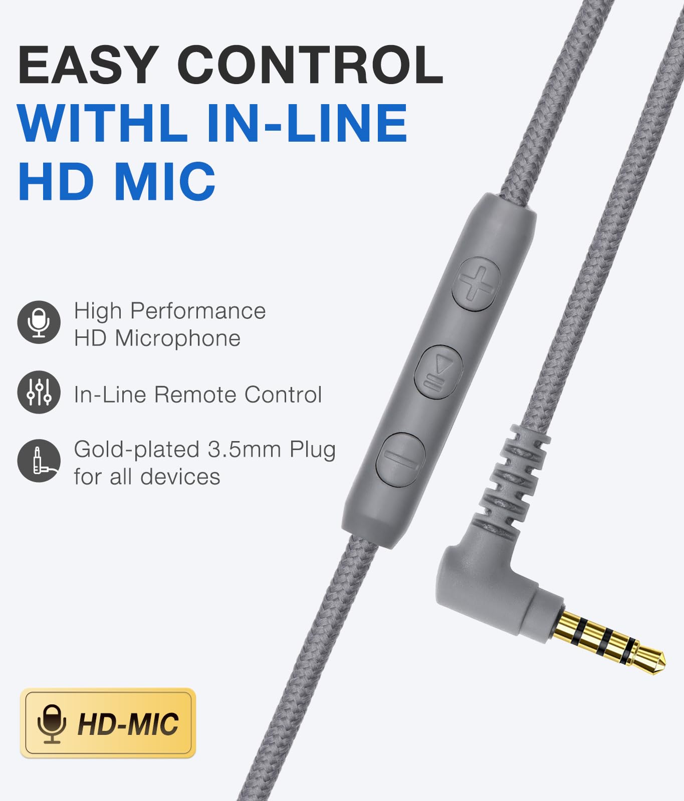 Amazon.co.jp: rockpapa 迷彩 有線ヘッドホン マイク付き 軽量