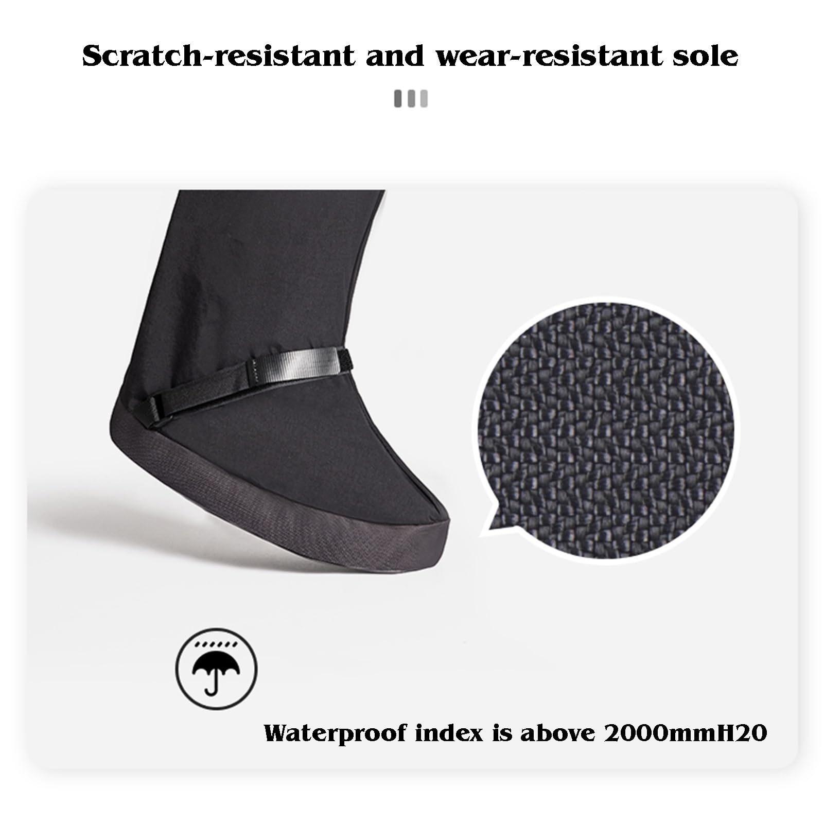 Polainas for piernas, completamente envueltas con cremalleras aislantes de agua Polainas for exteriores Protección for las piernas en bicicleta, adecuadas for escalar, esquiar, andar en bicicleta y ca